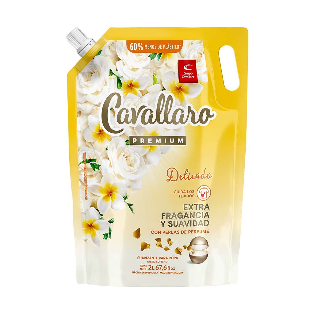 Enjuague Cavallaro Premium "delicado" suavizante 2L