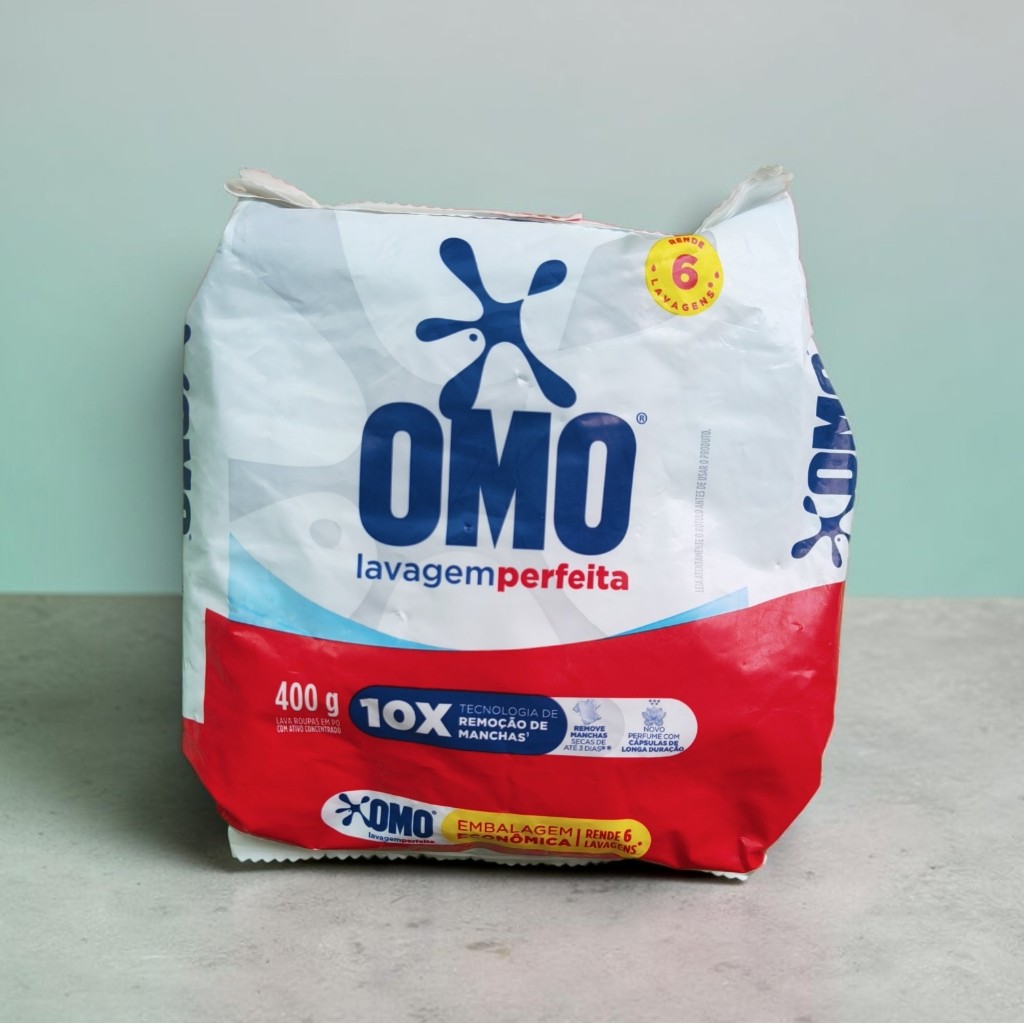 OMO 400g lavado perfecto jabón en polvo