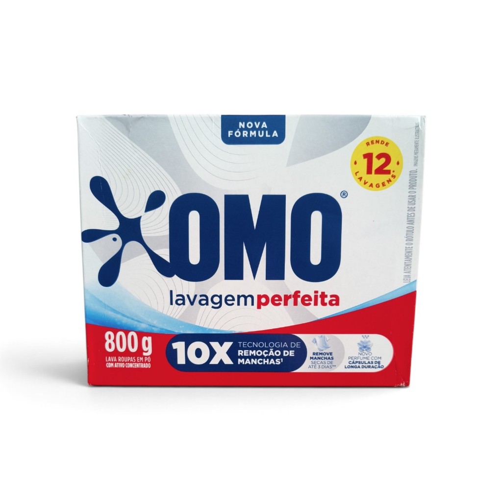 OMO 800g lavado perfecto jabón en polvo