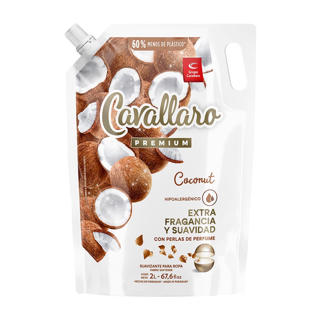Enjuague Cavallaro Premium "coco" suavizante 2L