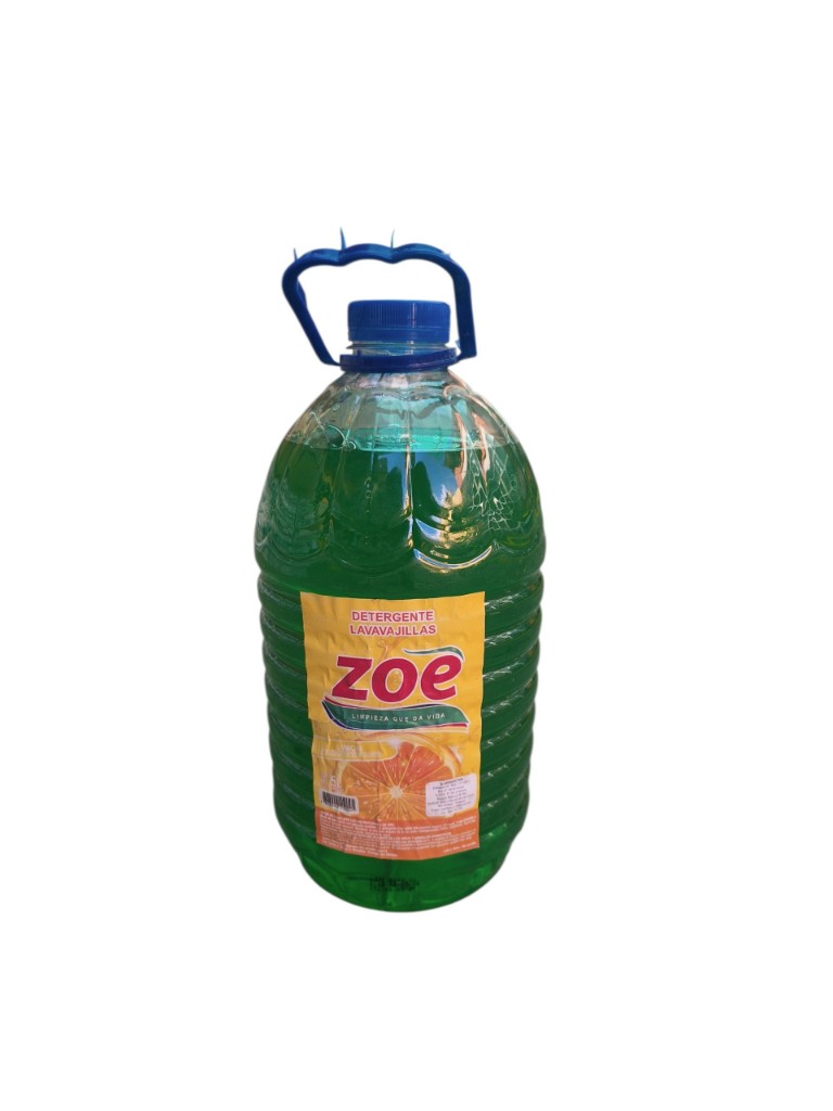 Detergente Zoe lavavajillas 5L limón