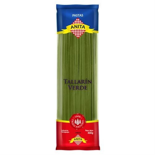 Fideos Anita tallarín verde 400g