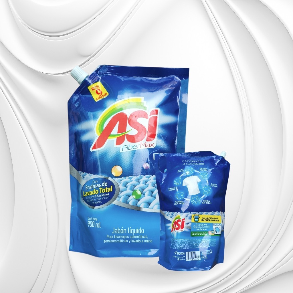 Asi FiberMax 900ml jabón liquido