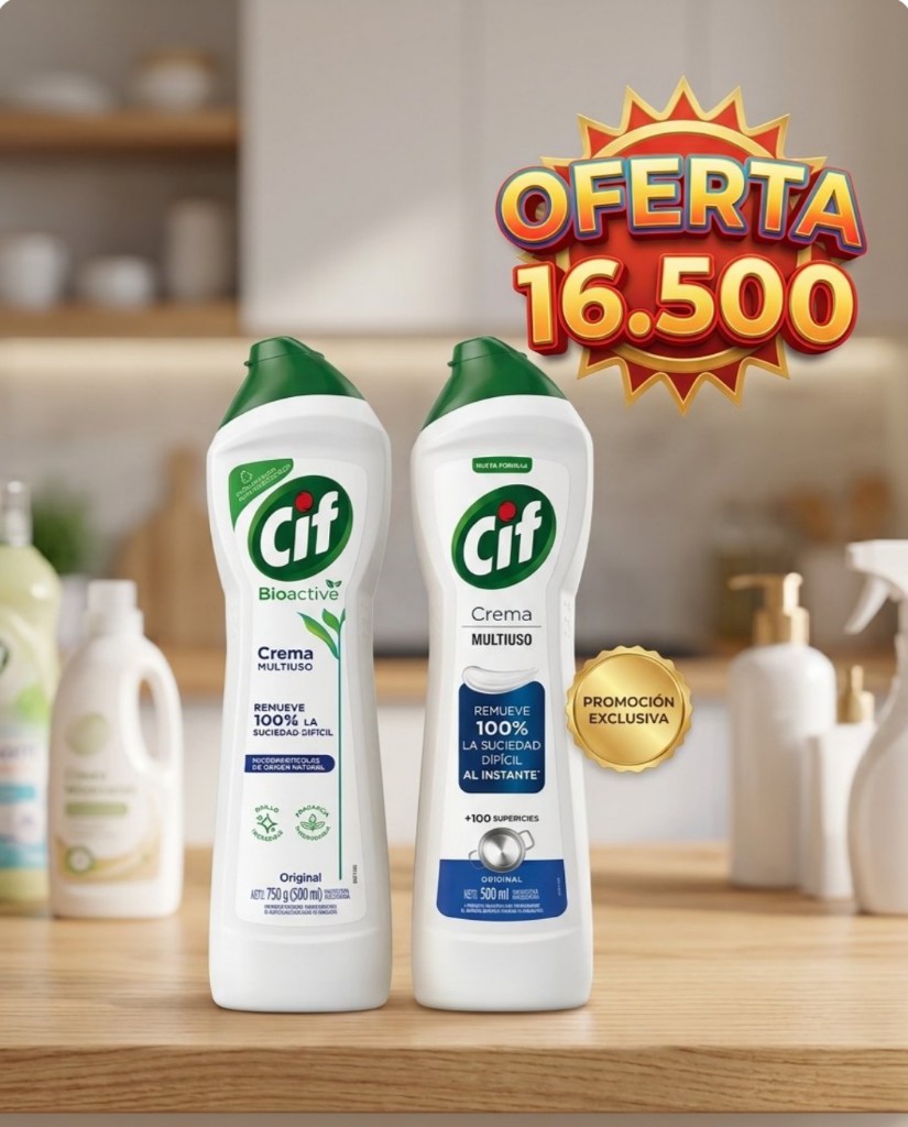 Cif Bioactive crema multiuso 750g