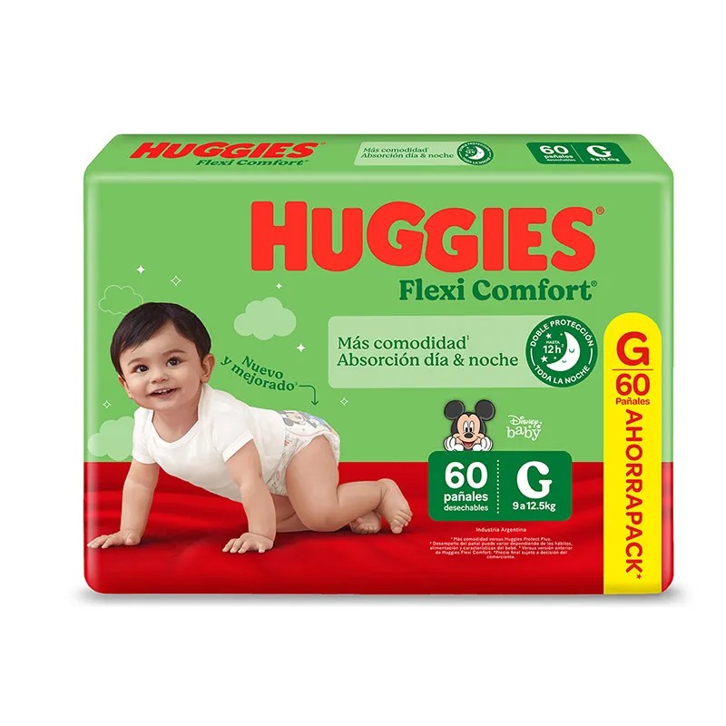 Pañal Huggies Flexi Comfort G