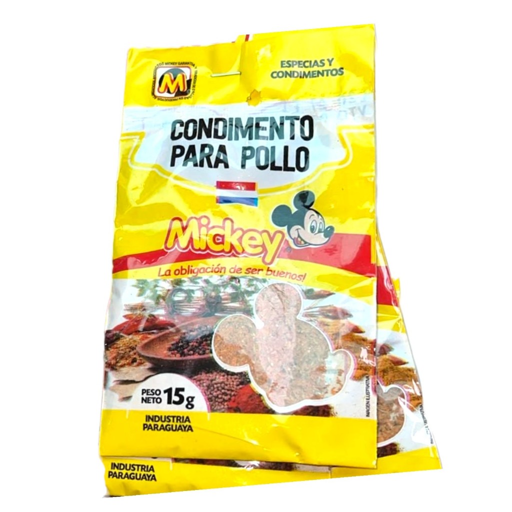 Mickey condimento para pollo 15g