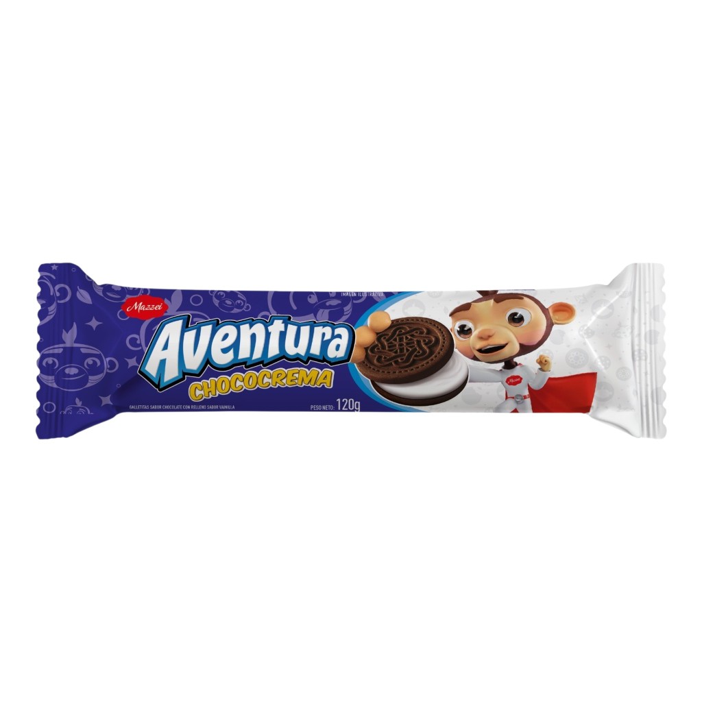 Galletitas Mazzei Aventura Chococrema 120g