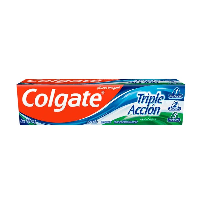 Pasta dental Colgate Triple Accion crema dental 180g