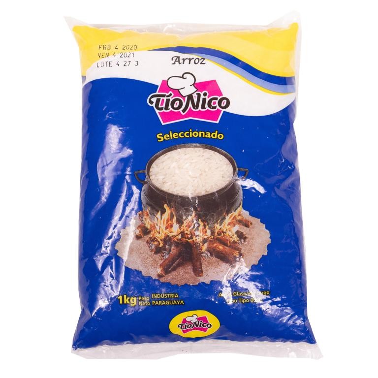 Arroz Tio Nico azul 1kg