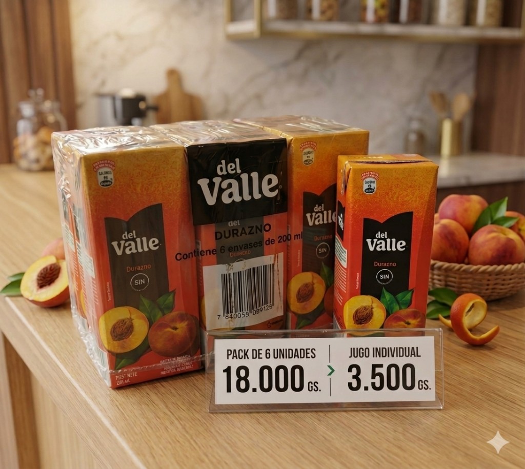 Jugo del Valle Durazno 200ml