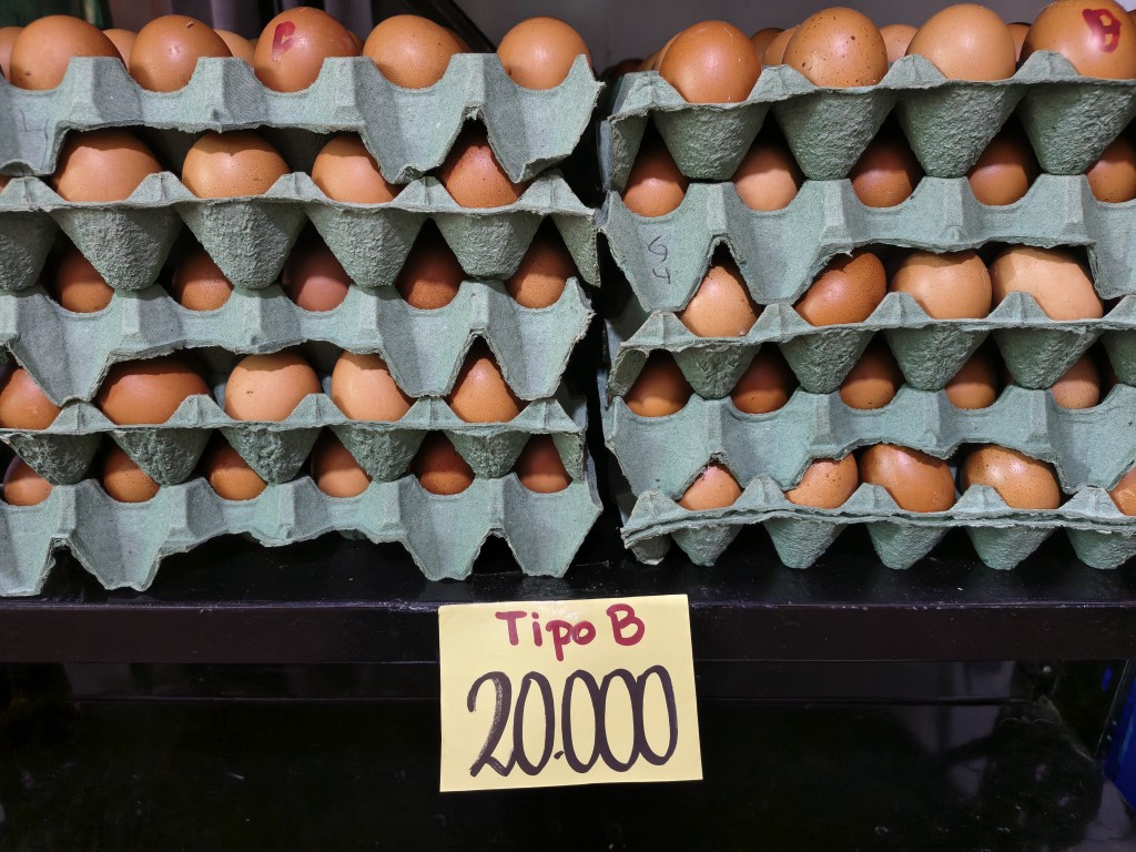 Huevos tipo B (tamaño pequeño)