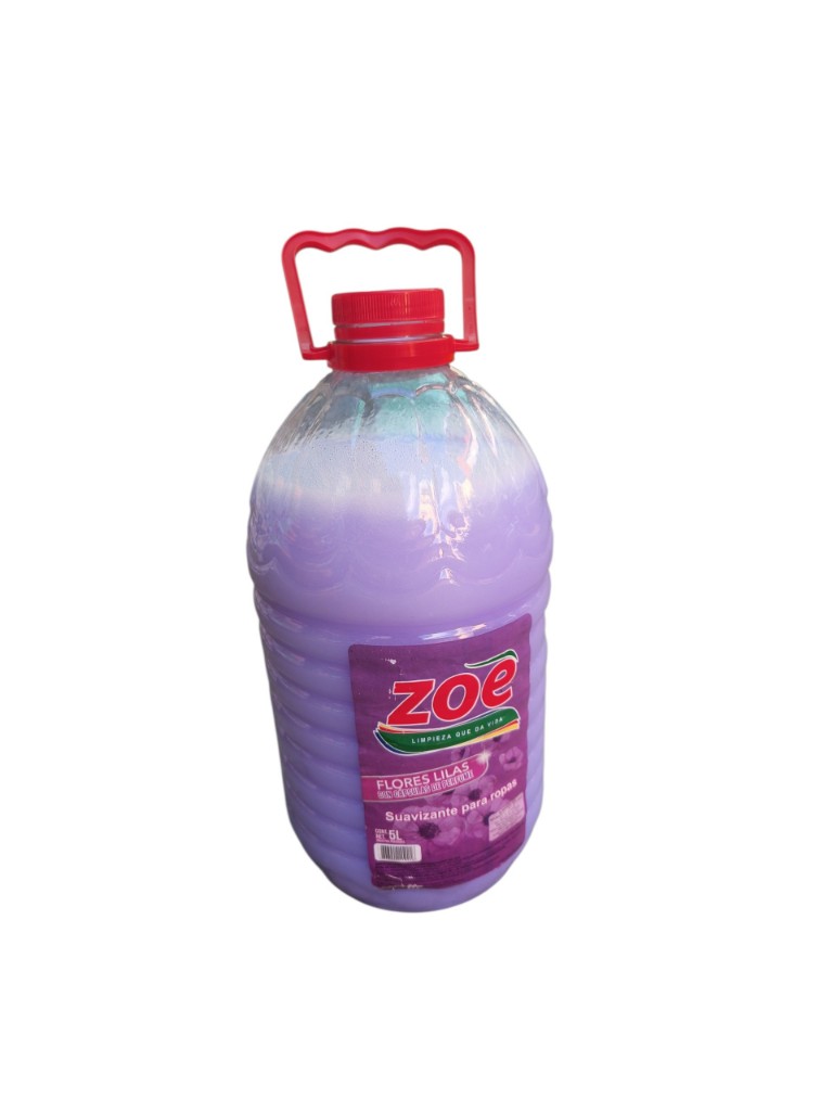 Enjuague Suavizante p/ ropa "flores lilas" Zoe 5L
