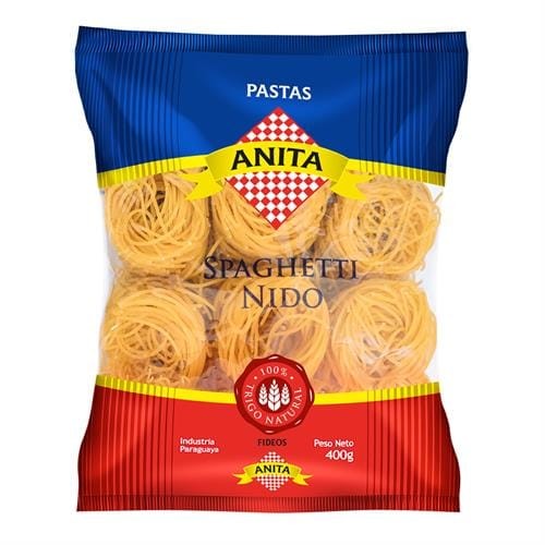 Fideos Anita Spaghetti Nido 400g