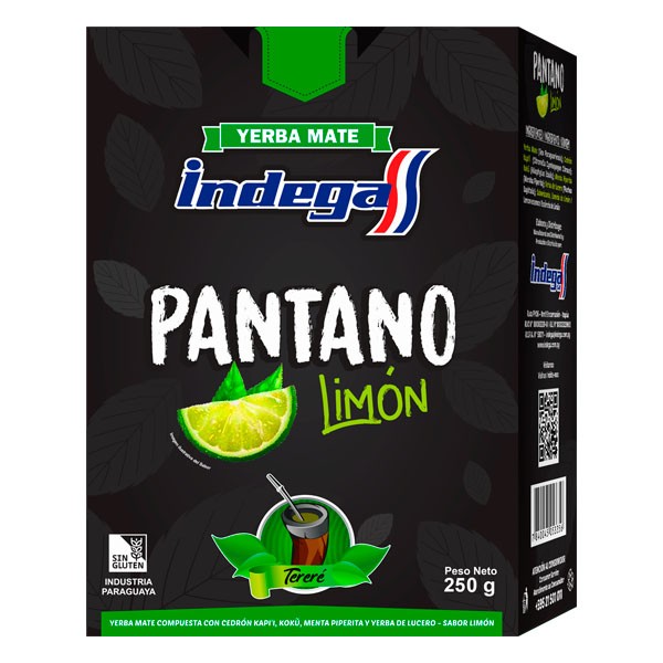 Yerba Indega Pantano Limón 250g