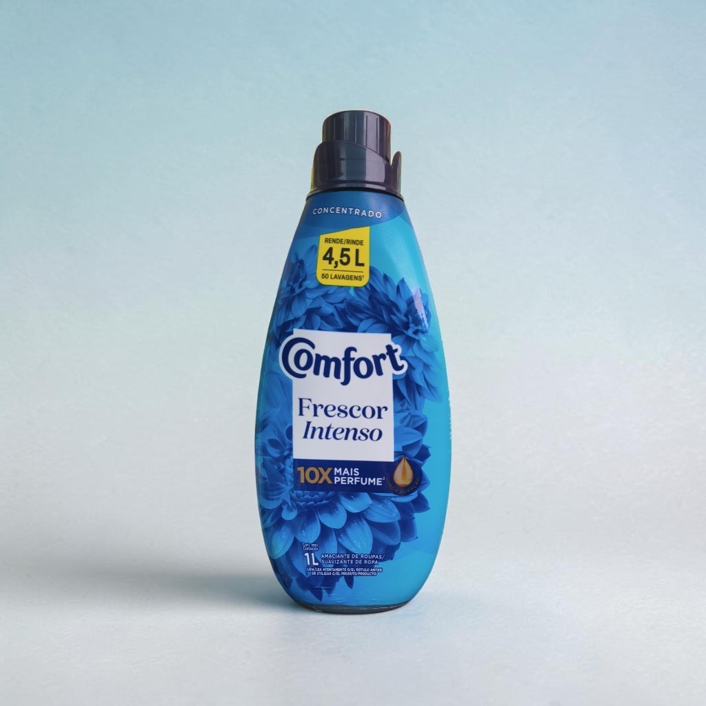 Enjuague Comfort concentrado Frescor Intenso azul suavizante