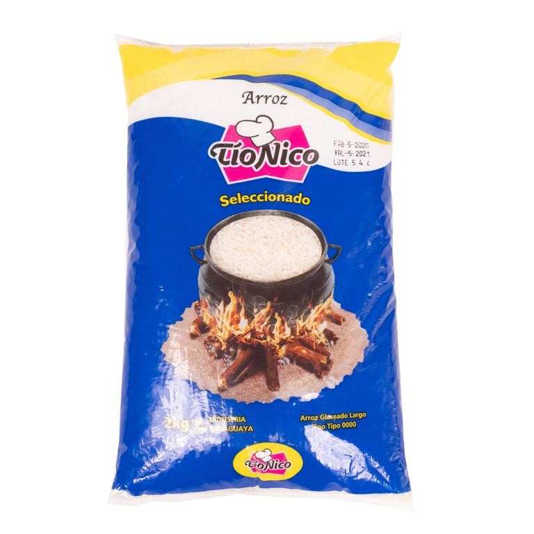 Arroz Tio Nico azul 2kg