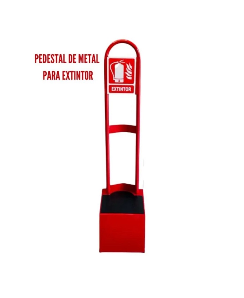Pedestal para extintor de 6 kg