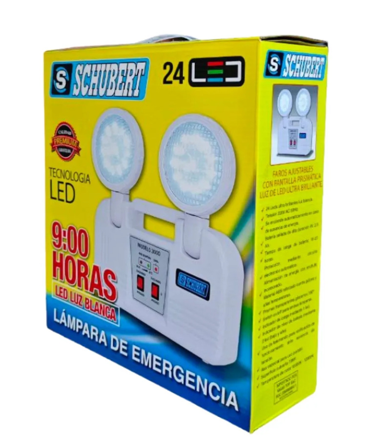 Luz de emergencia Schubert  LED 24
