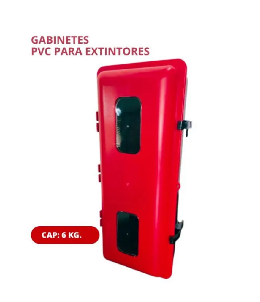 Gabinete PVC para extintor 6kg
