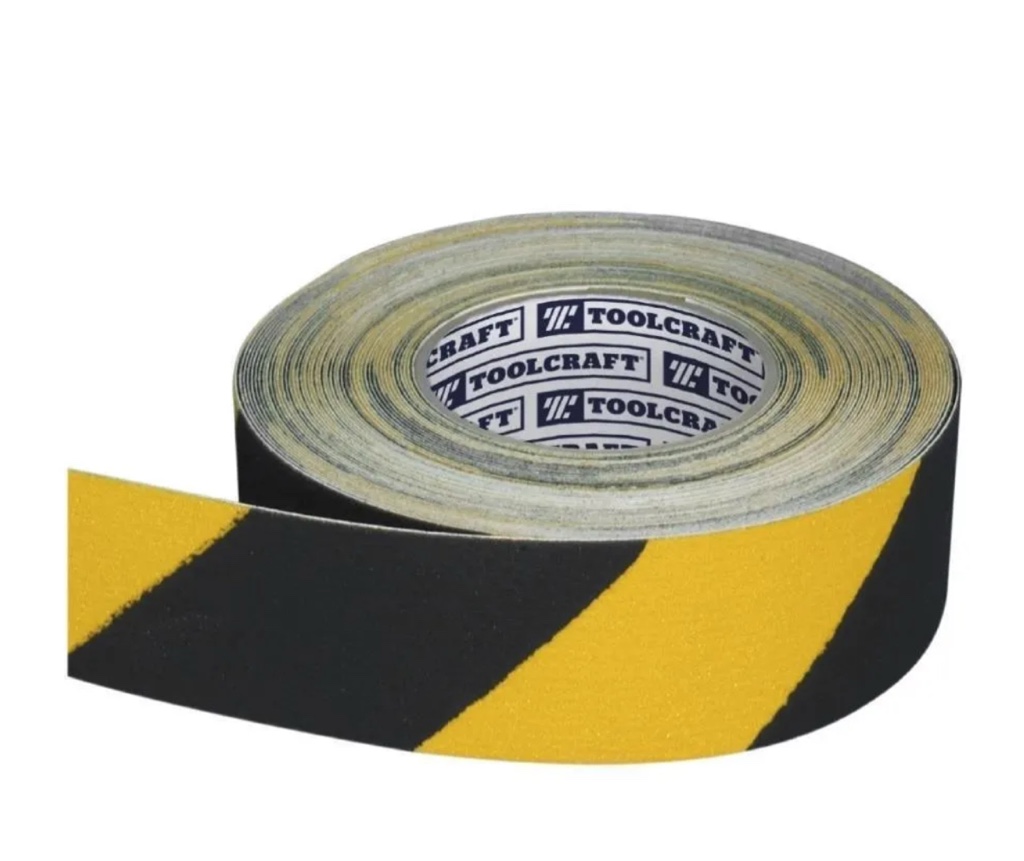 cinta antideslizante  negro/amarillo