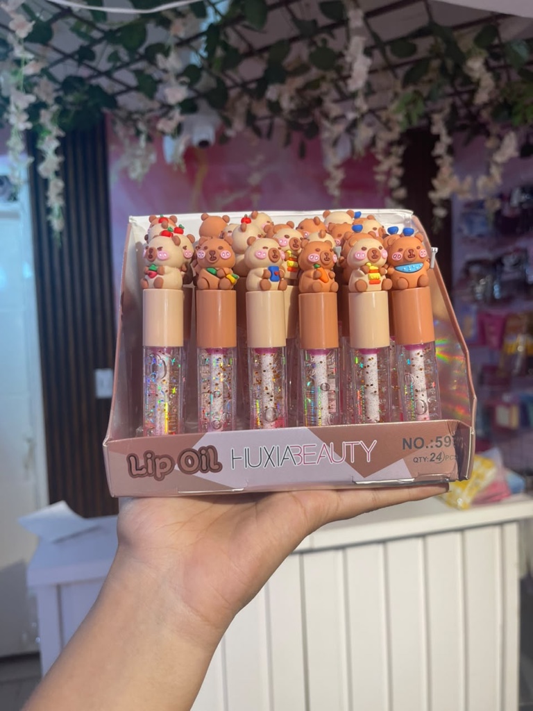 Gloss para labios de osito