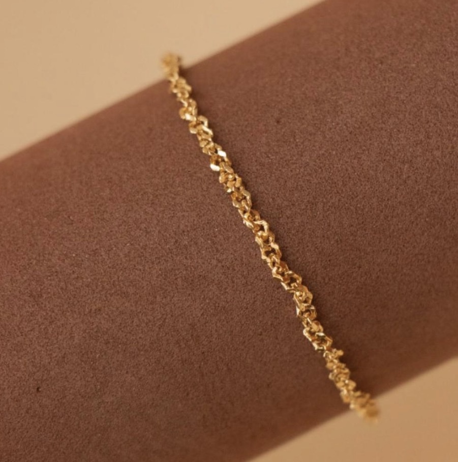 Pulseira elos torcidos