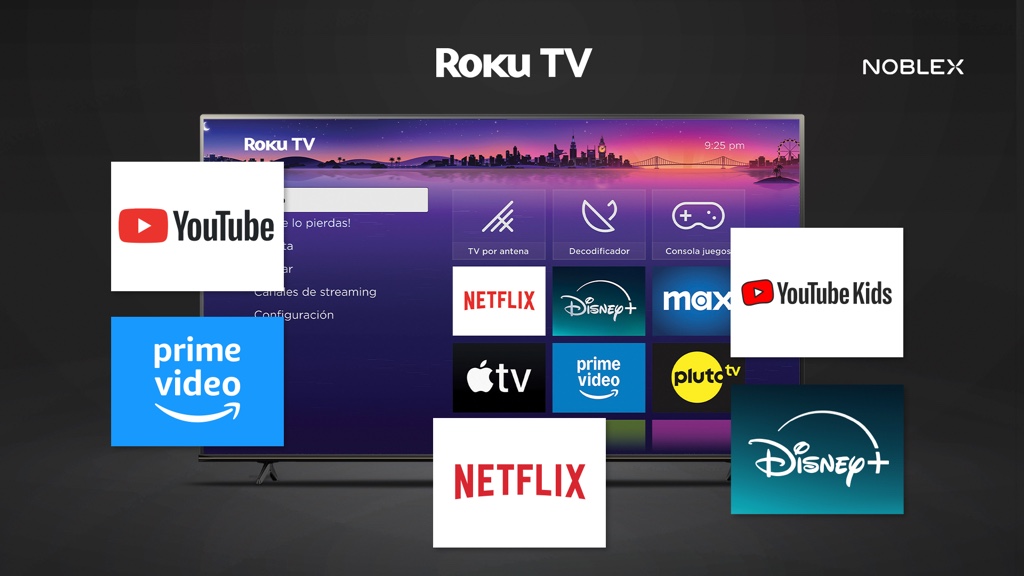 Smart TV Noblex Roku 32”