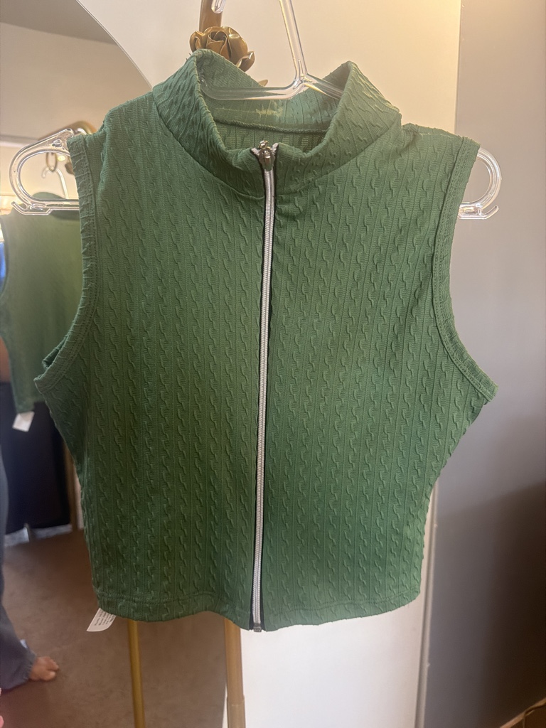 Blusa zíper