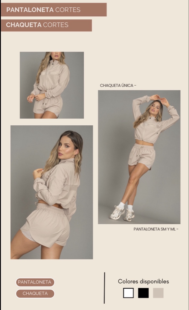 Chaqueta Cortes Velo Cocoa