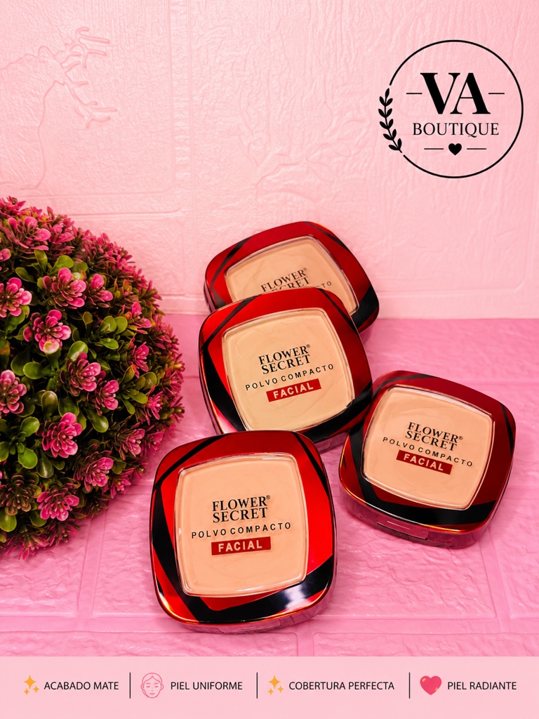 Flower Secret polvos compactos facial
