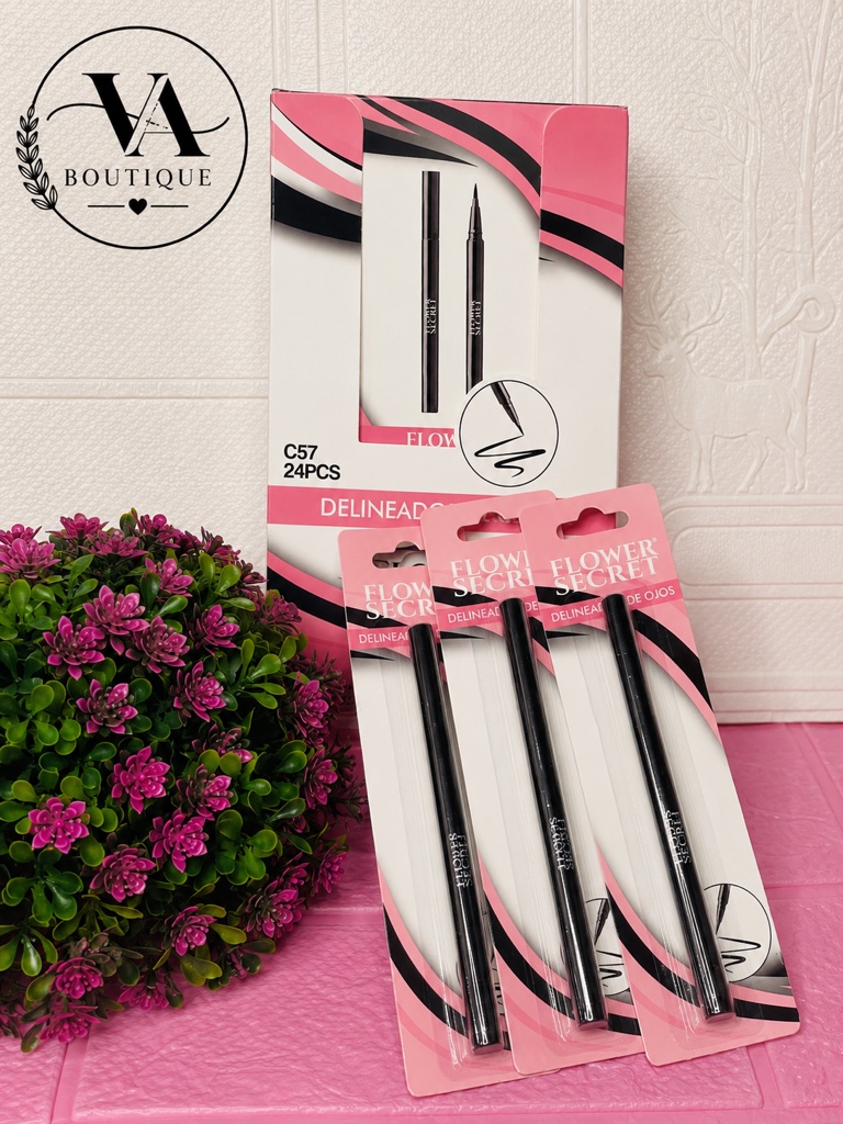 Flower Secret delineador negro
