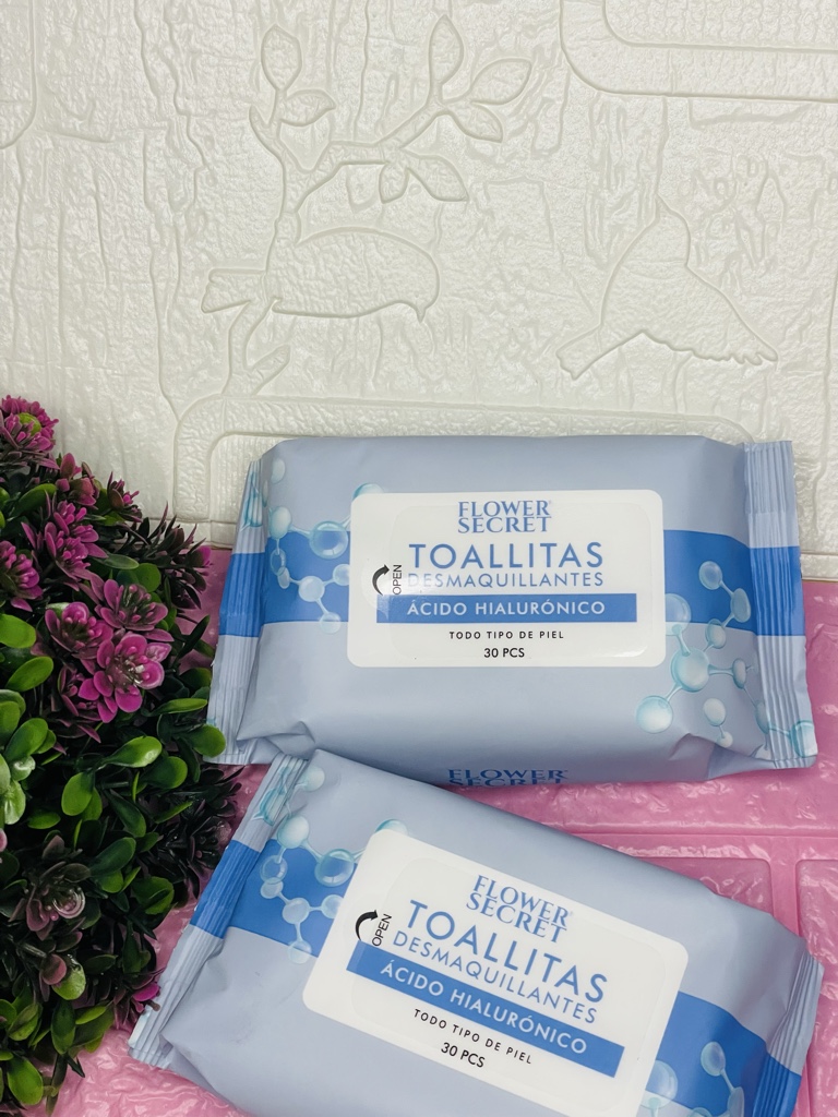 Flower Secret toallitas desmaquillantes