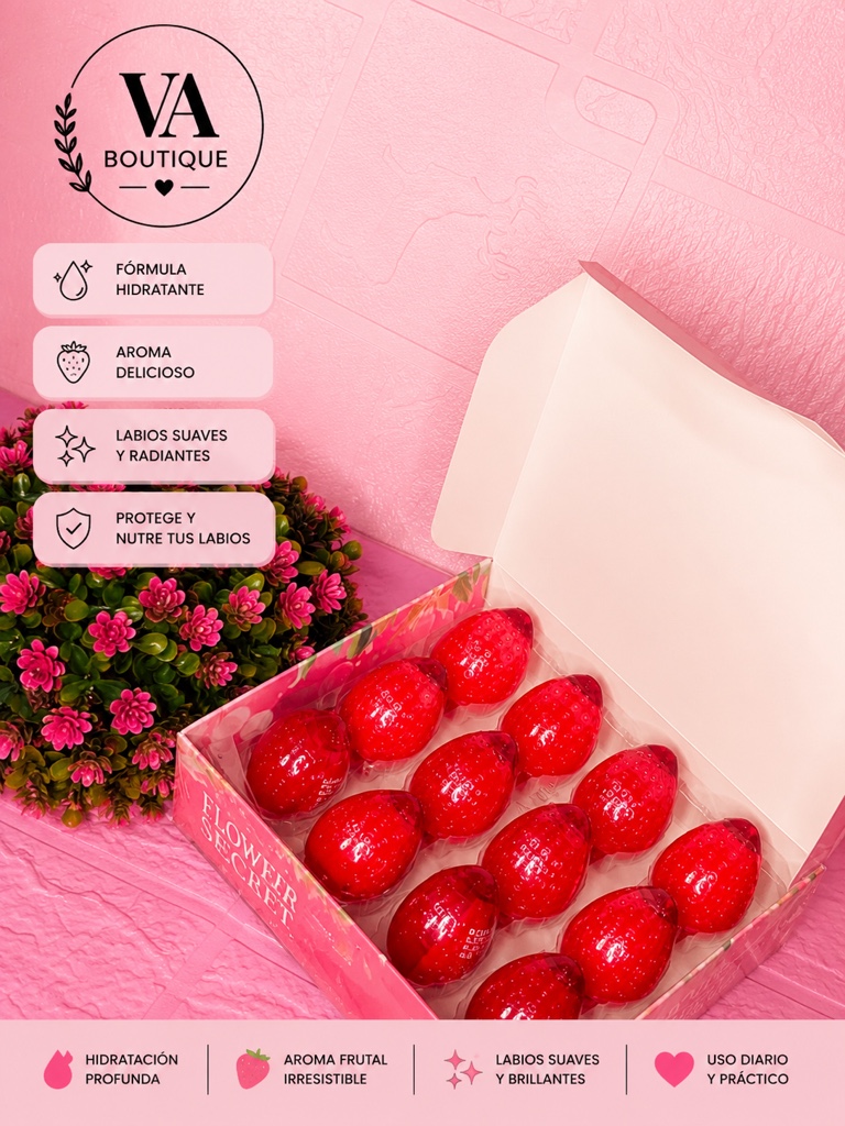 Flower Secret brillo labial