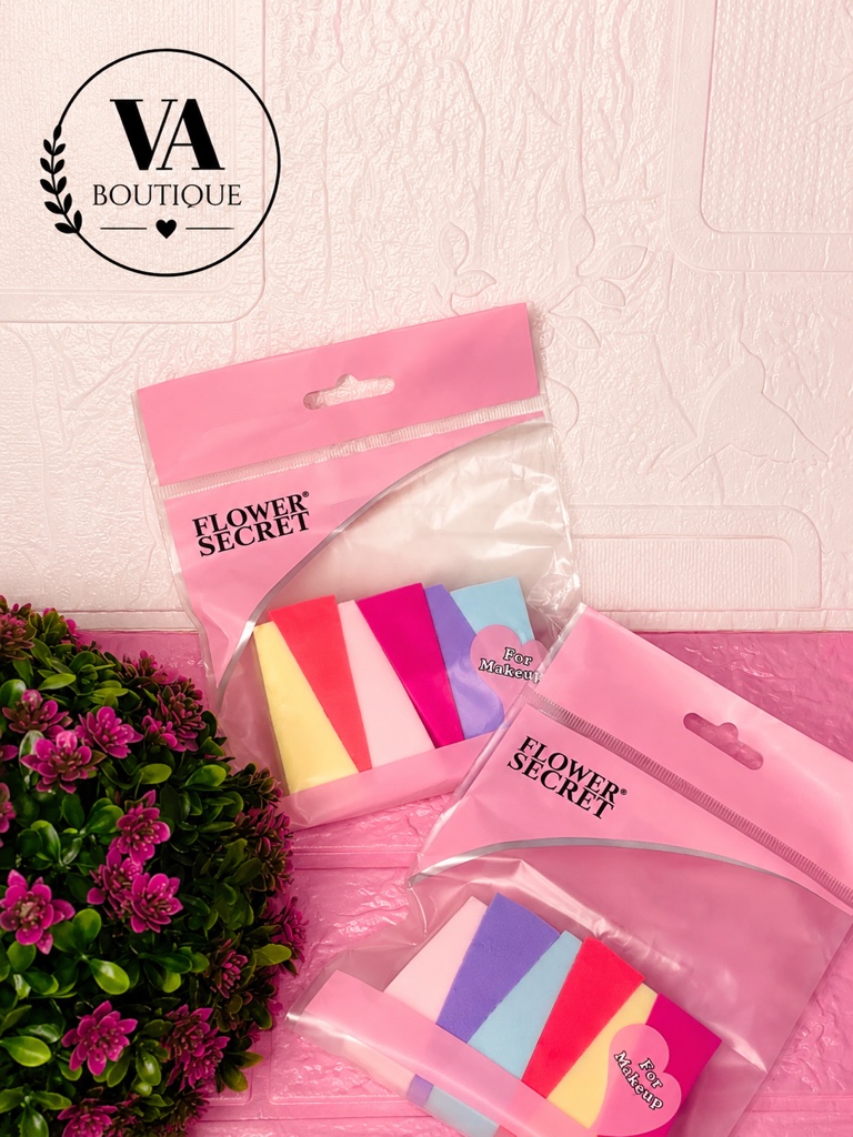 Flower Secret esponjas maquillaje