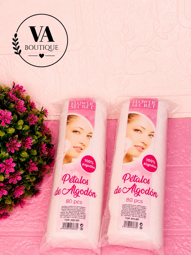 Flower Secret Pétalos de Algodón 80 pcs