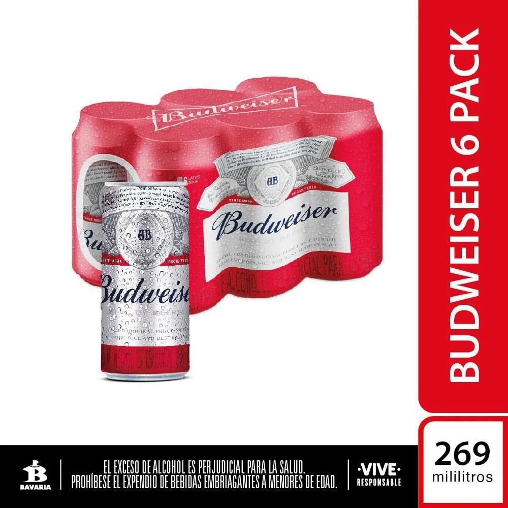 Budweiser 6 Pack