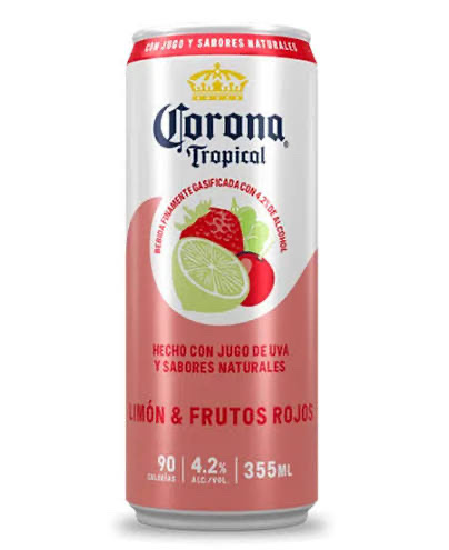 Corona Tropical Limon Frutos Rojos 355ml
