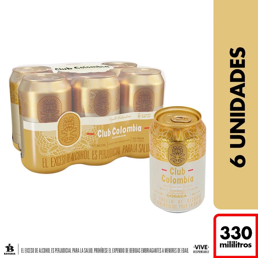 Club Colombia Dorada six