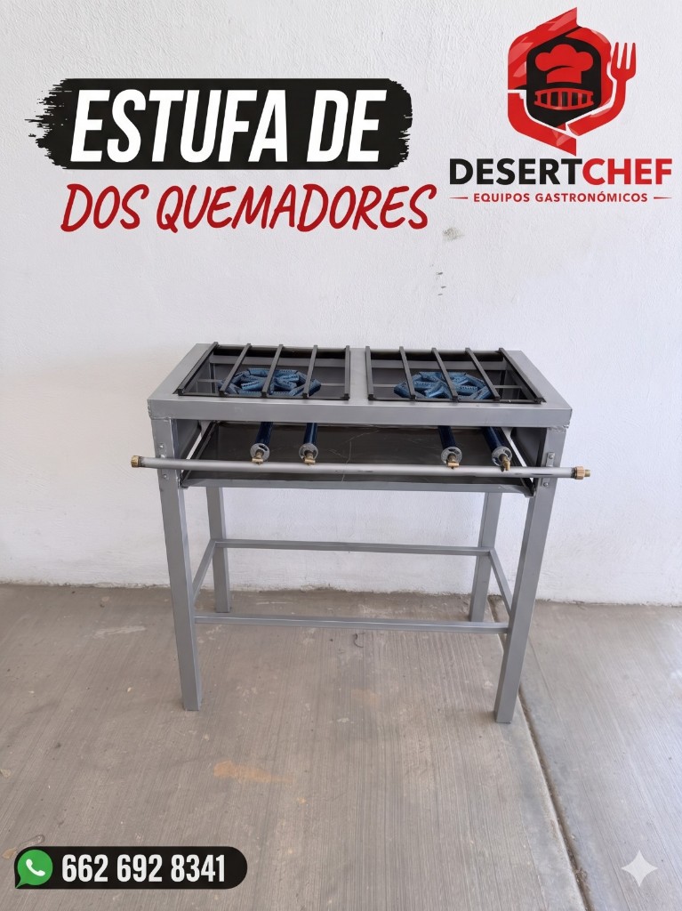 Estufa 2 quemadores
