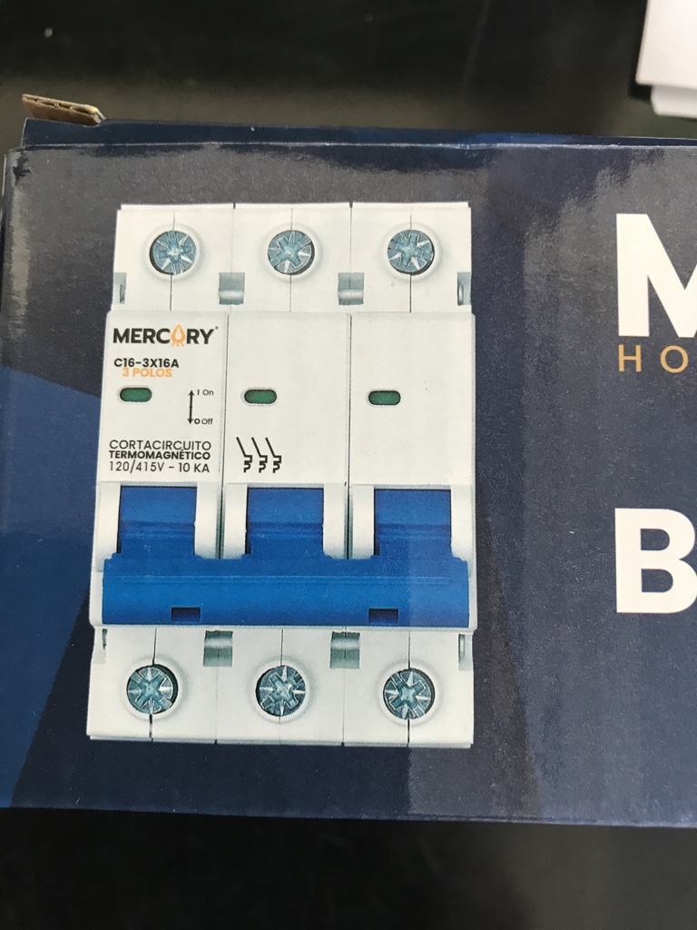 Mercury breaker Riel 2 polos