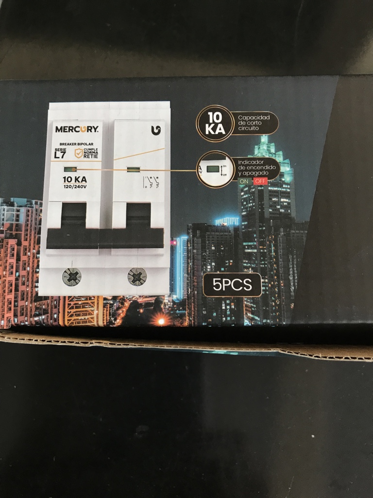 Mercury breaker bipolar blanco