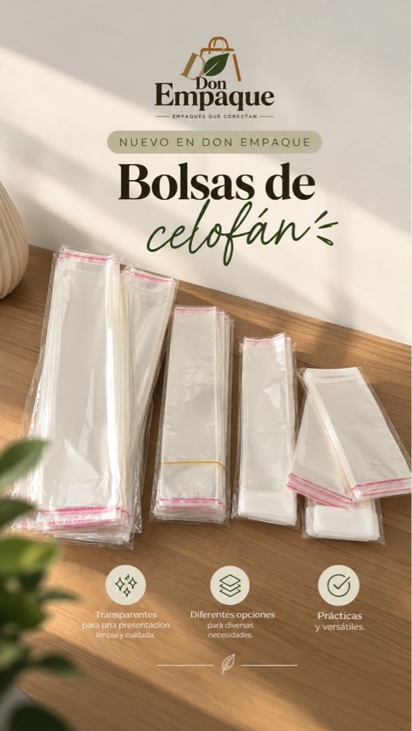 Celofán con solapa s4x27