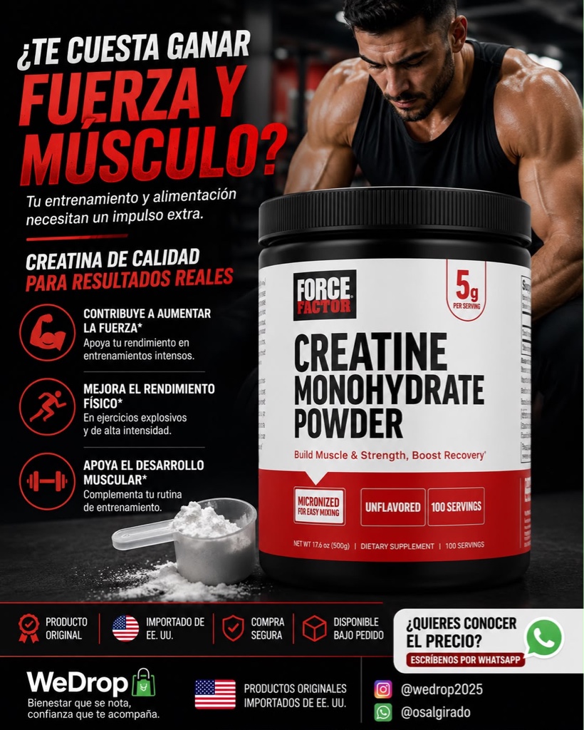 Creatine Monohydrate 500g
