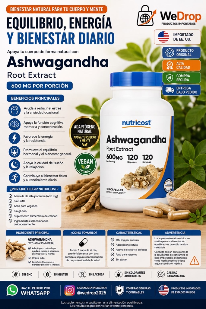 Nutricost Ashwagandha 600mg