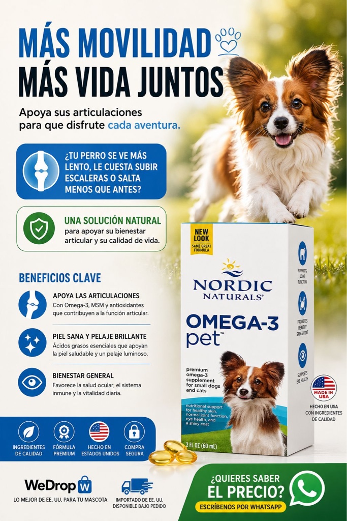 Nordic Naturals Omega-3 Pet 60ml