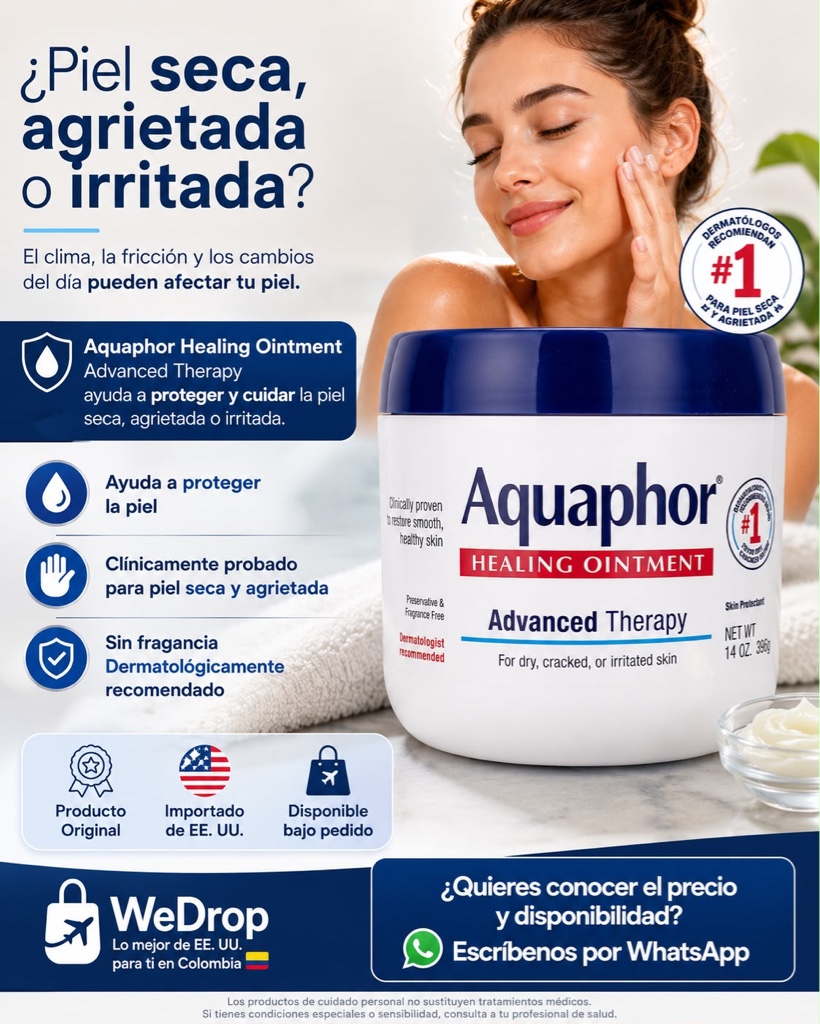 Aquaphor Healing Ointment Crema