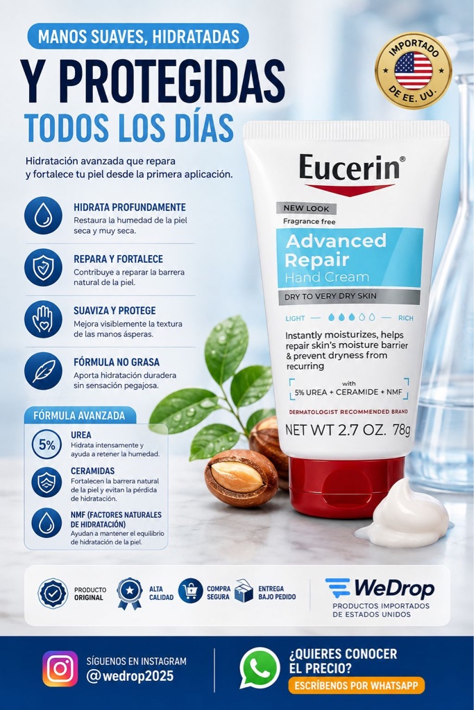 Eucerin crema manos Advanced Repair