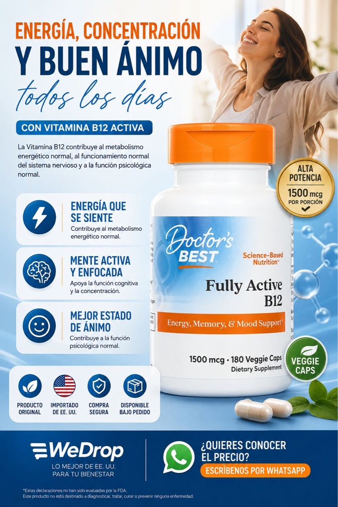 B12 1500mcg, Doctor's Best