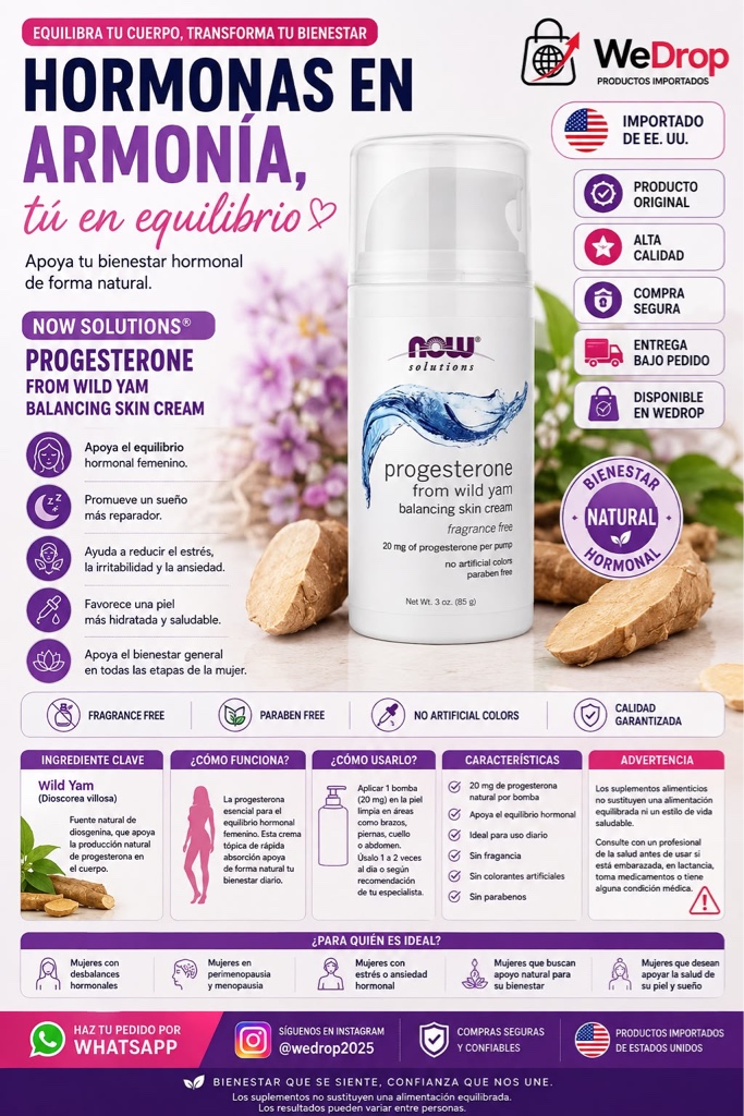NOW Solutions progesterone crema