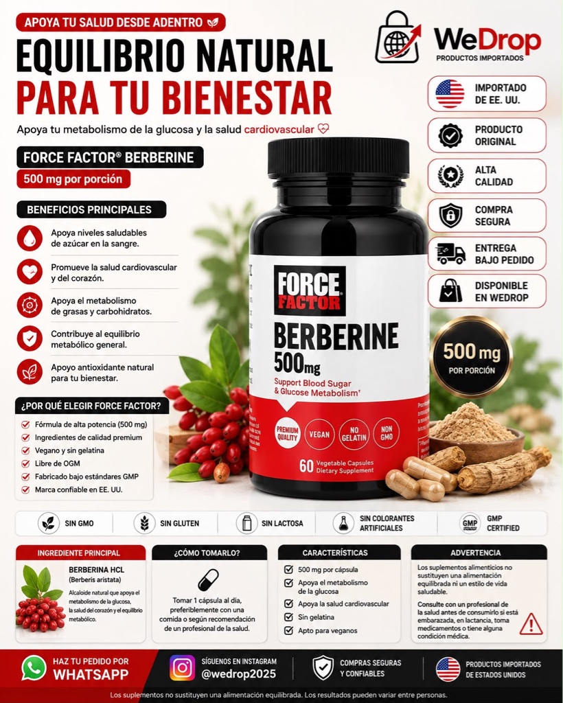 Berberine 500mg